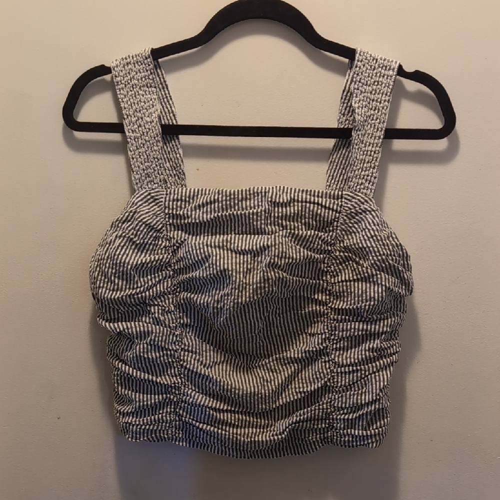 Anthropologie Pilcro Striped Sleeveless Top - Picture 2 of 7